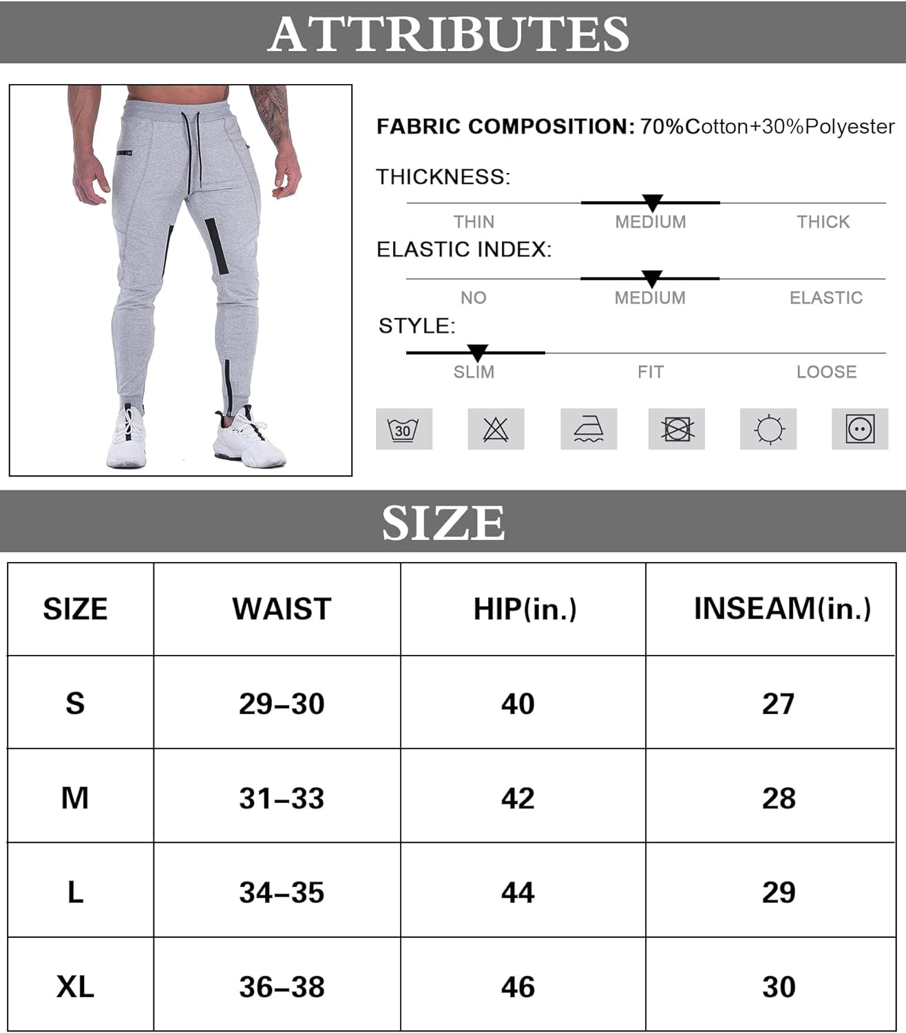 Mens Joggers Pants Mesh Training Tapered Sweatpants Gym Workout Track Pants